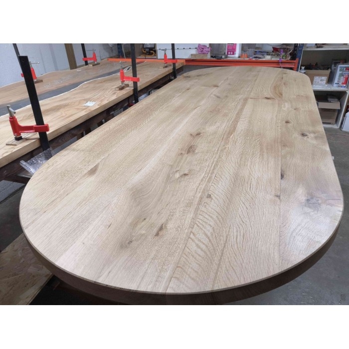 Planche de chêne massif 3 cm d'épaisseur – Brut de Table